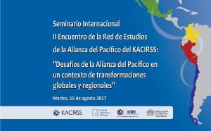 Segundo Encuentro de la Red de Estudios de la Alianza del Pacífico del KACIRSS