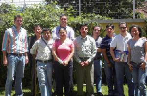 Becados de Maestrías de Políticas Públicas de la URL y de Desarrollo de la UVG, sede Sololá