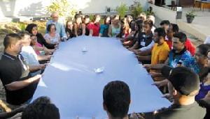 Atividade de integração e turma de agentes jurídicos populares em\r\nCristalândia, Tocantins