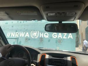 UNRWA-Zentrale in Gaza