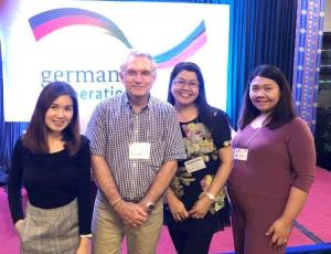 German actors meeting in Mindanao, Philippines