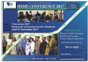 Advert for the 2017 SMS Conference