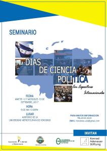 Invitacion: Dias de Ciencia Politica