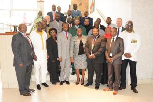 Ausschusssitzung des Pafrikanischen Parlaments in Midrand, Südafrika