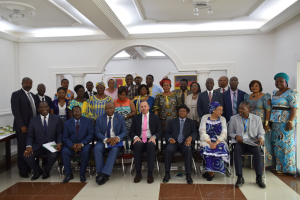 Forum de discussion avec sénateurs et parlementaires camerounais au bureau de KAS à Yaoundé, le 15.02.2017