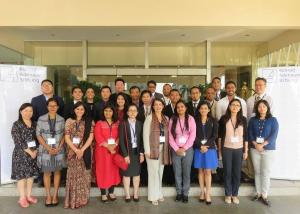 Group photo of KASYP 2017-2018 in Phnom Penh with resource persons