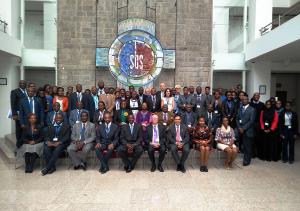 10 years Symposium Group Picture: Human Rights, Access to Justice & Democracy - Constitutionalism - International Law - Corruption - Future defenders and implementers of the Rule of Law: Discussing Trends in Africa of the last decade and analysing new frontiers at the 2nd day of our Symposium: Celebrating #10yearsKASRuleofLawProgramforSubSaharanAfrica with representatives of some of our partners