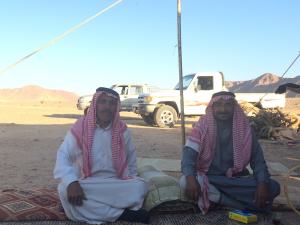 Ehemalige Richter in Stammesverfahren aus Wadi Rum, Jordanien