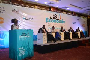 Leo Opening Panel and Karamoja Region Representative