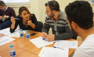 Nachwuchspolitiker diskutieren in Amman, Jordanien, 14. Feb. 2016 | Foto: Anna Lindh Foundation / Flickr / CC BY-NC 2.0