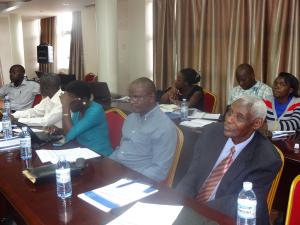 GAIN-Uganda members keenly following the discussion