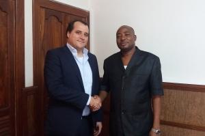 Inaugural Visit: Mr Daniel El-Noshokaty and Mr Issaya Mwita