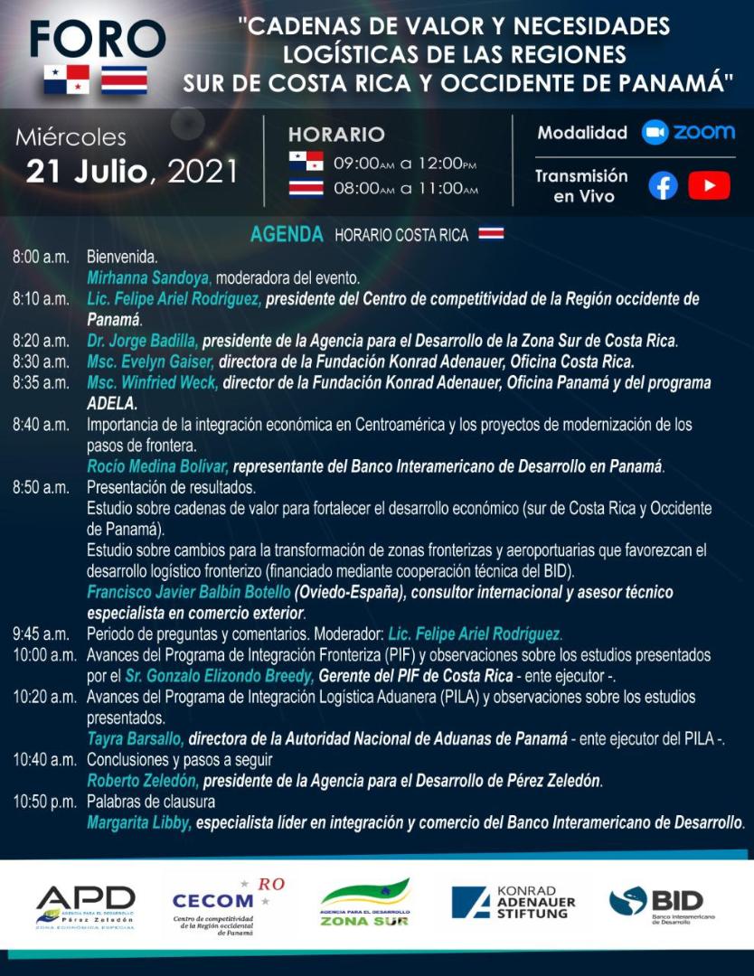 Agenda Costa Rica