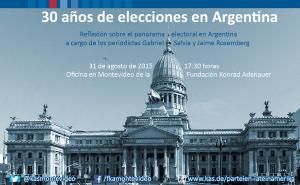 30 años de elecciones en Argentina