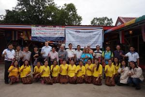 The workshop in August 2015 in Khon Kaen Province