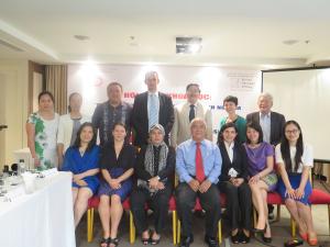 Workshop where ASEAN representatives discussed their experience of the National Human Rights Commission