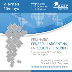 Seminar “Pensar la Argentina, la región y el mundo”