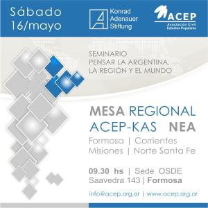 Regionales Arbeitstreffen ACEP - KAS Formosa