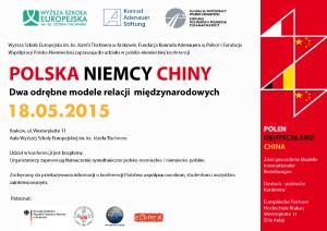 Plakat - Polska-Niemcy-Chiny