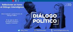 Flyer Diálogo Político Reflektionen