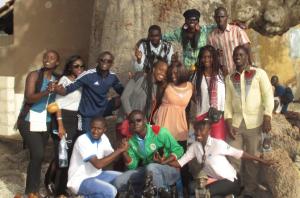 Stipendiaten KAS Dakar in Fadiouth