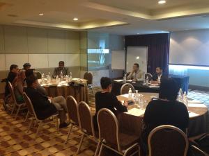 Teilnehmer des Workshops 'Media Legal Defence' in Kuala Lumpur, November 2014