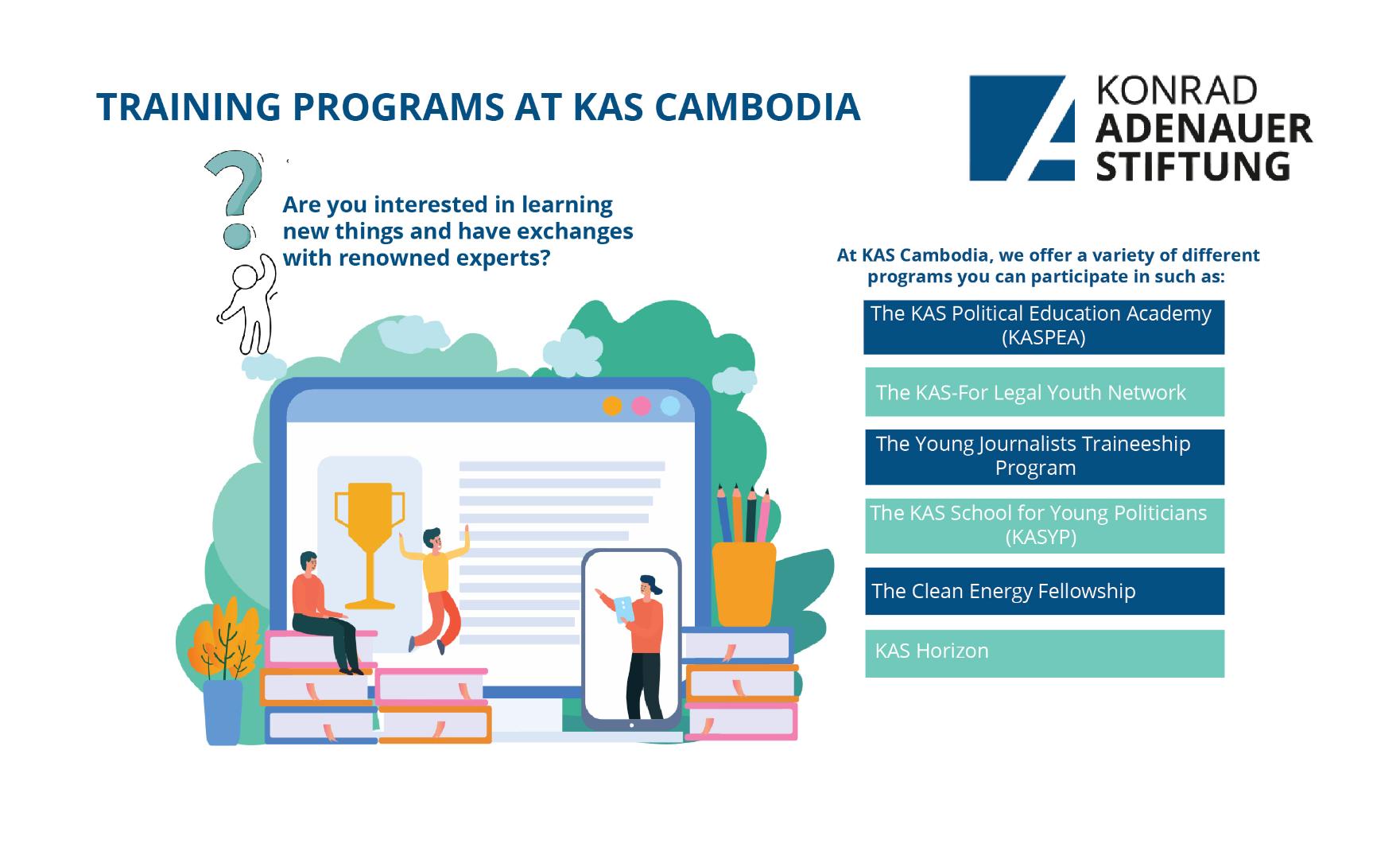 Training Programs from KAS Cambodia Foundation Office Cambodia