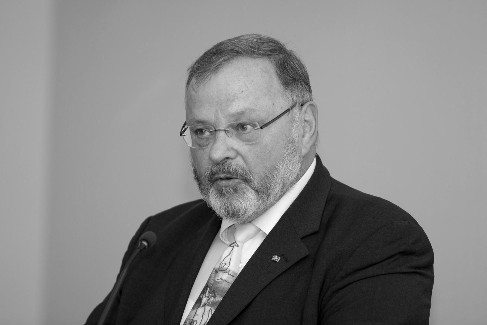 Johannes Gerster bei einer Veranstaltung der Konrad-Adenauer-Stiftung am 10. September 1952 