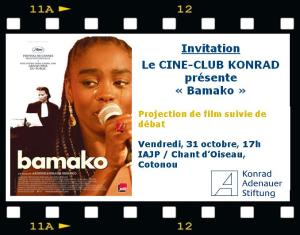 Einladung zum Cine Club Konrad "Bamako"