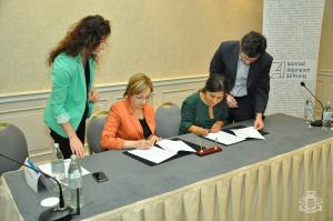 Signing the Memorandum with Ministry of Education