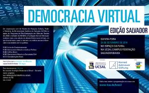 Democracia Virtual Salvador Banner para Divulgação