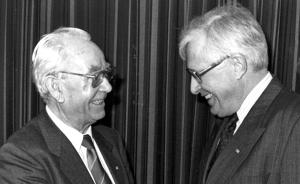 Bruno Heck und Bernhard Vogel