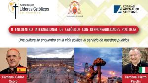 Flyer II. Encuentro Internacional de Líderes Católicos en Madrid