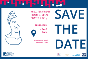 Save the Date Mediterranean Women Digital Summit 2021