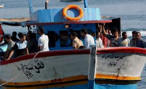 Ein Flüchtlingsboot in Lampedusa |Foto: noborder network/Flickr