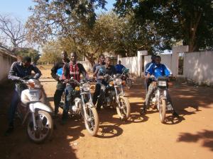 Journalistes en régions frontalières Kédougou départ en mission