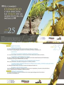 Einladung zum Forum "Auswirkungen des Klimawandels auf Mexikos Landwirtschaft"