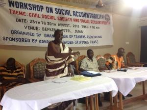 Workshop "Social Accountability", Jema