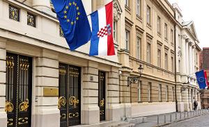 Der Sitz des kroatischen Parlaments in Zagreb. | Foto: Dennis Jarvis/Flickr