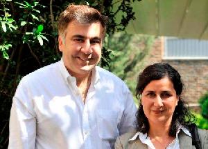 Treffen mit Präsident Saakashvili