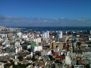 Blick über den Hafen von Alger