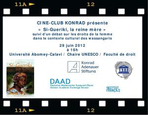 Invitation Ciné Club Konrad