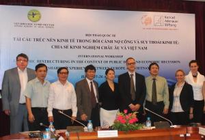 Seminar "Economic Restructuring in the context of public debt and economic recession: Sharing experience between Europe and Vietnam", 25.-26. April 2012, Hanoi/Vietnam