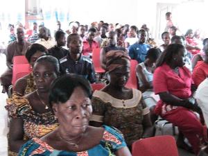 Audience at Nkoranza Workshop