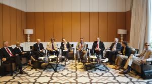 Bundesminister Dirk Niebel im Gespräch mit Vertretern der politischen Stiftungen, GIZ und KFW in Rabat