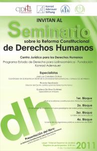 Seminario Reforma Constitucional en DDHH - Oaxaca 2011