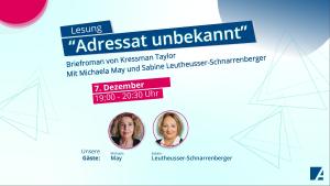 Michaela May und Sabine Leutheusser-Schnarrenberger in "Adressat unbekannt"