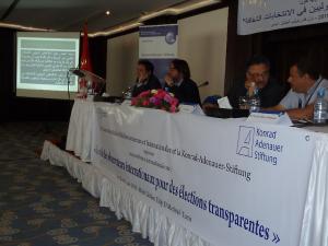 CEMI-KAS itl. Wahlbeobachtung, Tunis 2. Juni 2011