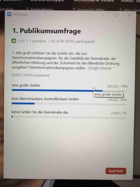 1. Publikumsumfrage