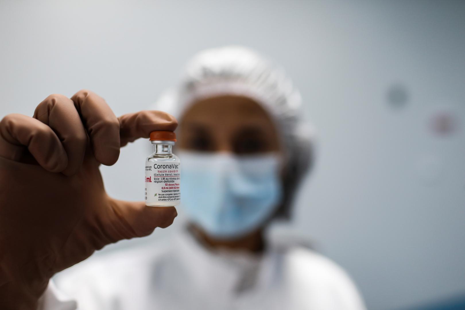 Gesundheitsystem Afrika Impfstoff im Bild